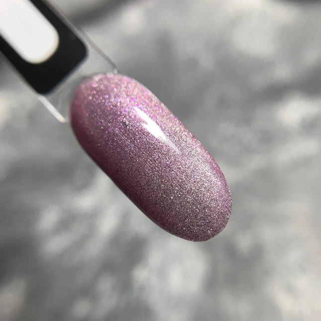 Saga Cat Eye Shine Nr. 04 Violet Blush mit lila Glitzer 9ml