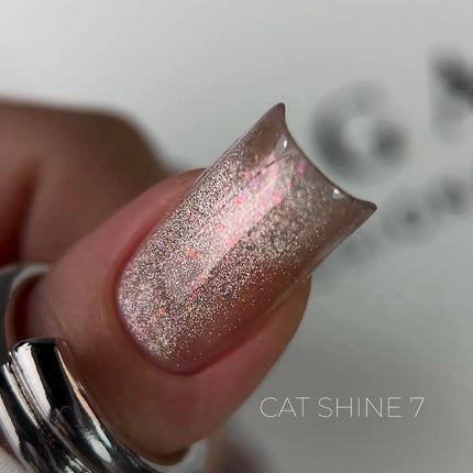 Гель-лак Cat Shine №7 9 мл Saga Professional
