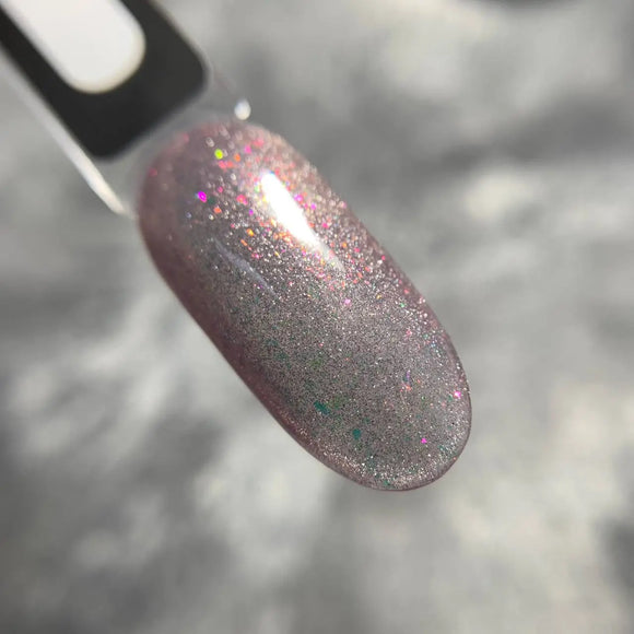 Saga Cat Eye Shine №08 Лаванда с голографическими блестками 9 мл