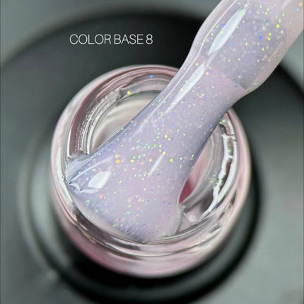 Saga Color Grundlack №08 Staubiges Rosa mit Schimmer 9ml
