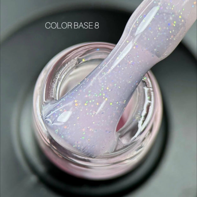Saga Color Grundlack №08 Staubiges Rosa mit Schimmer 9ml