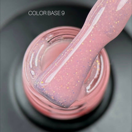 Saga Color Grundlack №08 Staubiges Rosa mit Schimmer 9ml