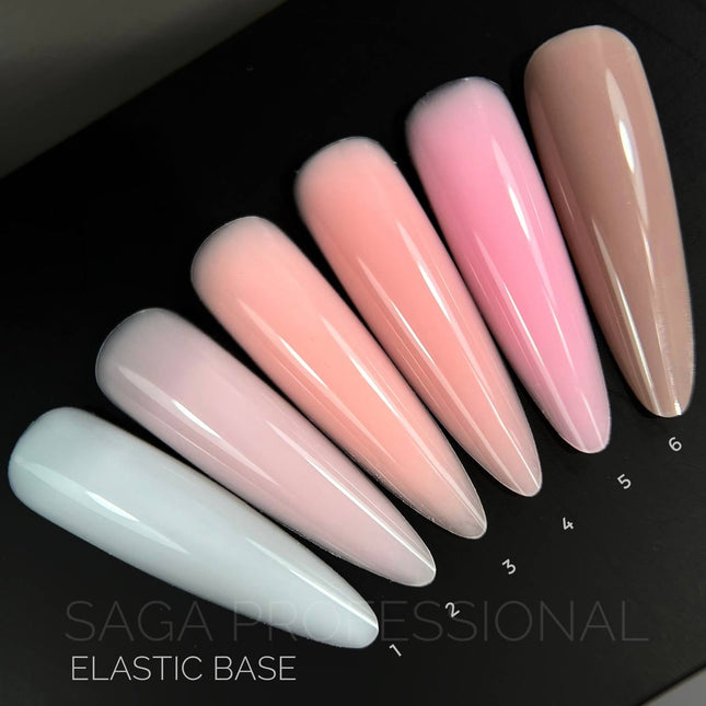 Saga Elastic Grundlack №1 Milk 15 ml