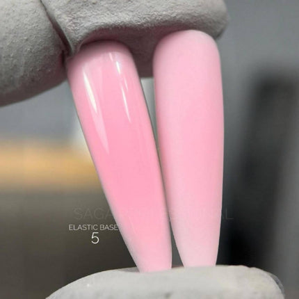 Saga elastischer Grundlack №5 Pink 15ml