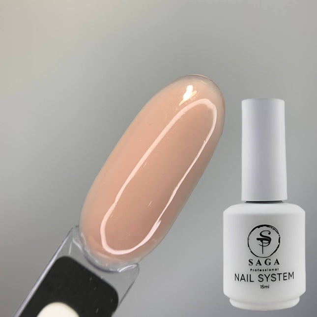 Saga Elastischer Grundlack Nr. 6 Mocha 15ml