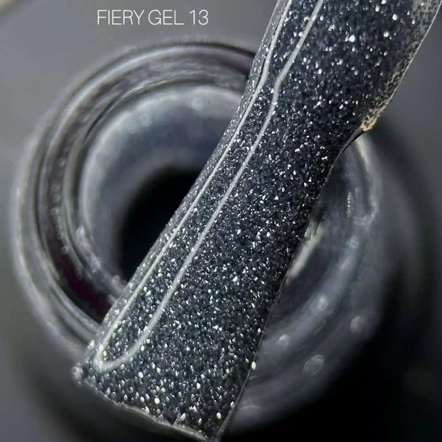 Saga Fiery Gel Polish Nr. 13 Arsenic Gray 10ml