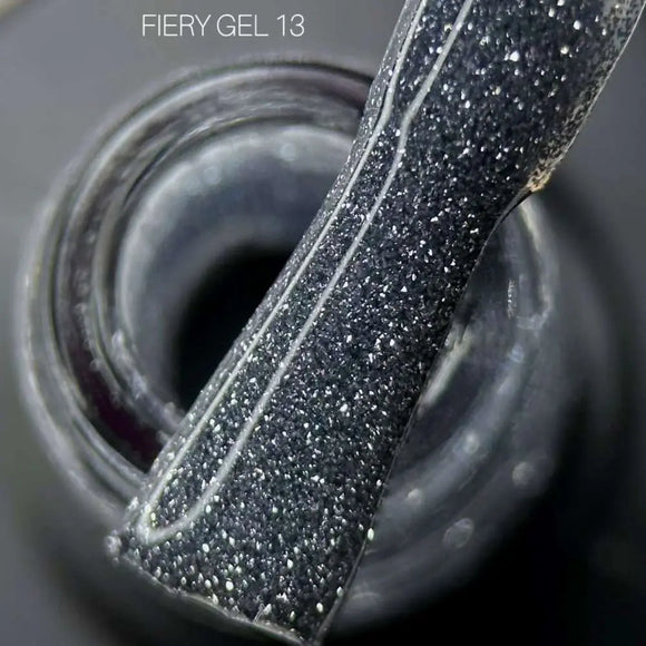 Saga Fiery Gel Polish Nr. 13 Arsenic Gray 10ml