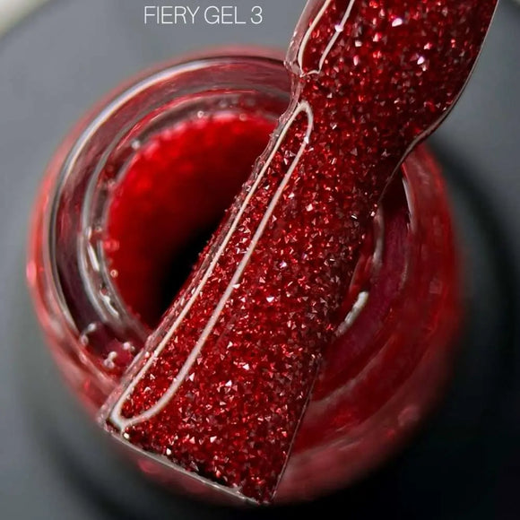 Saga Feuriger Gel-Nagellack Nr. 03 Rot 10ml
