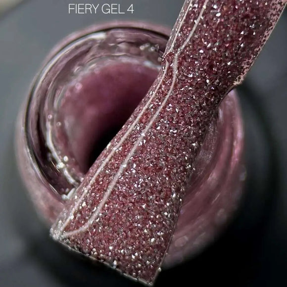 Saga Feuriger Gel-Nagellack Nr. 04 Rosiges Braun 10ml