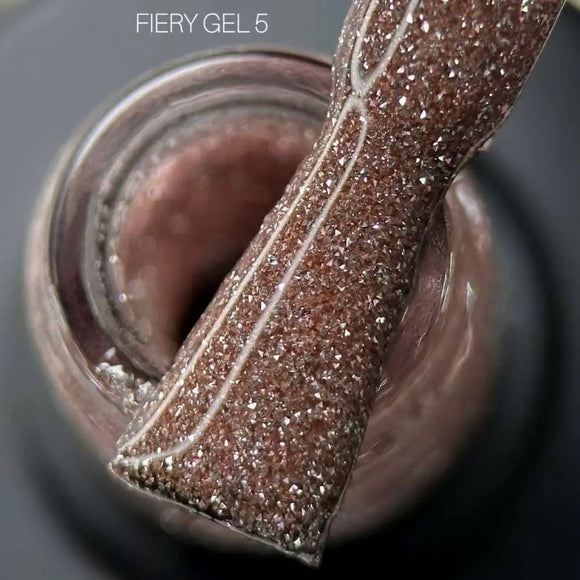 Saga Fiery Gel Polish №05 Светлый боле 10ml