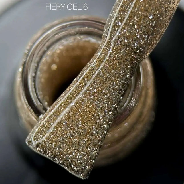 Saga Fiery Gel Polish №06 Sandgold 10ml