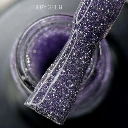 Saga Fiery Gel-Nagellack Nr. 09 Lavendel 9ml