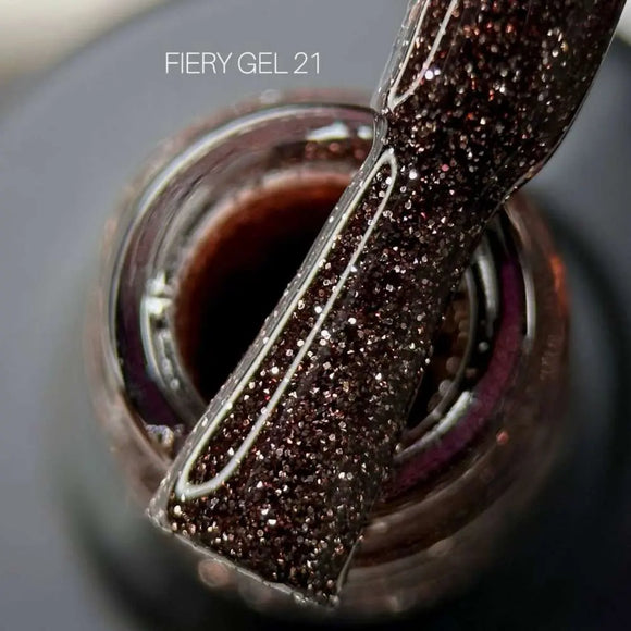 Saga Fiery Gel Polish №21 Schokolade 10ml