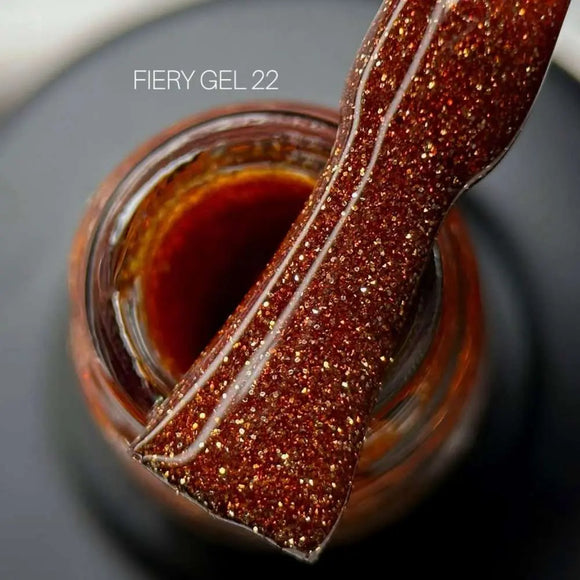 Saga Fiery Gel Polish №22 Bernstein 9ml