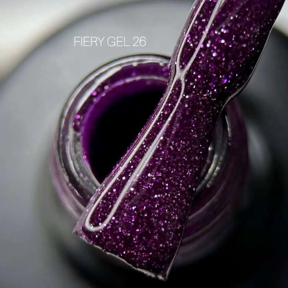 Saga Fiery Gel Polish №26 Dunkelviolett 10ml