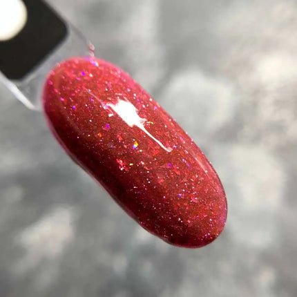 Saga Fiery Gel-Lack №42 French-Himbeere mit Folie 9ml