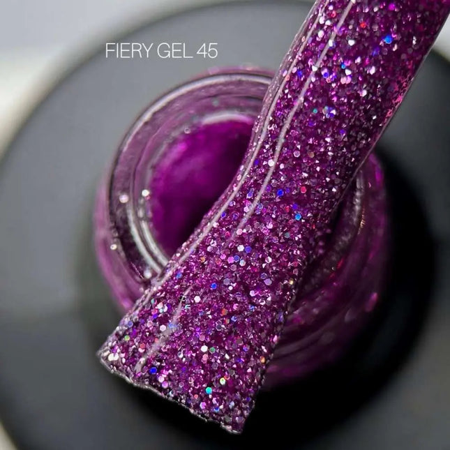 Saga Fiery Gel-Lack №45 Violet 9ml