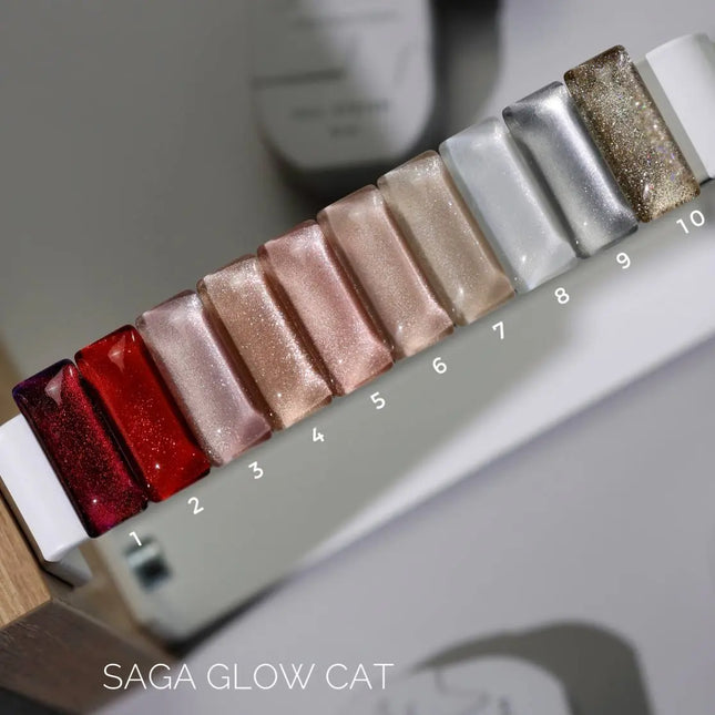 Saga Cat Eye Glow Nr. 2 Samtroter 10ml