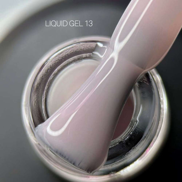 Saga Liquid Gel №13 milchiges zartes Rosa 15ml