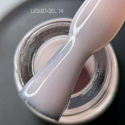 Saga Рідкий гель №14 Кремова троянда 15ml