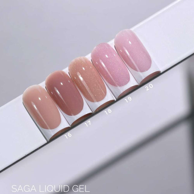 Saga Liquid Gel №15 Beige 15ml