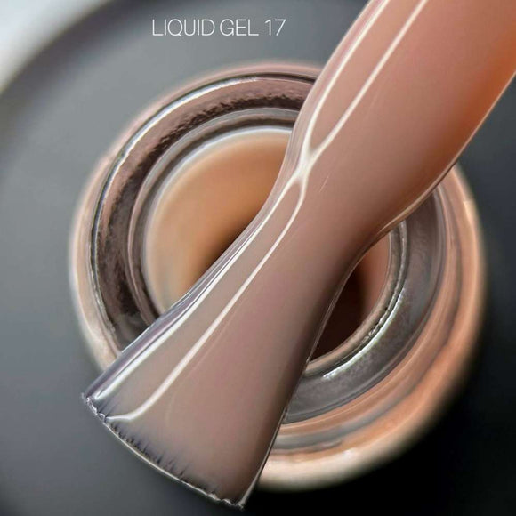Saga Liquid Gel №17 Braunbeige 15ml