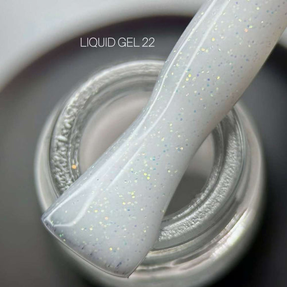 Saga Liquid Gel №22 Milch mit Schimmer 15ml