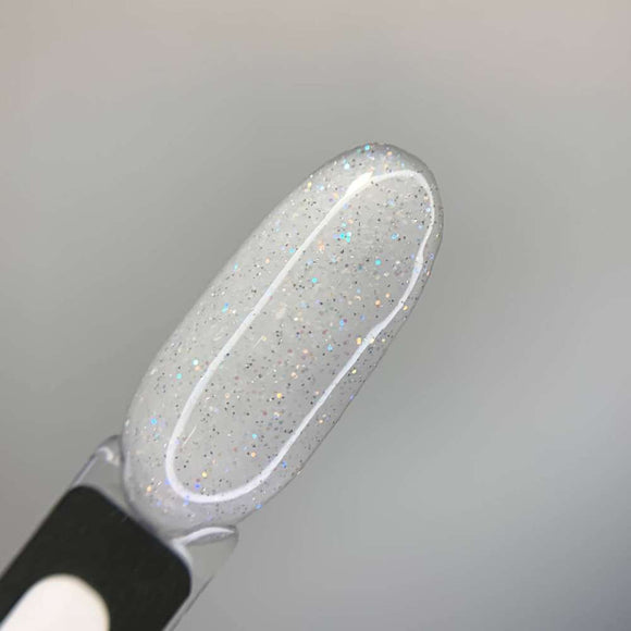 Saga Liquid Gel №29 Milky Grau mit Glitzereffekt 15ml
