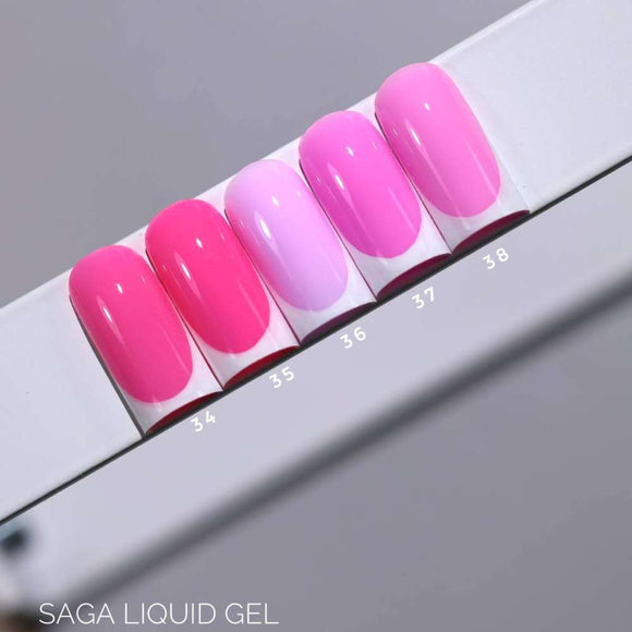 Saga Liquid Gel №38 Creme Rosa 15ml