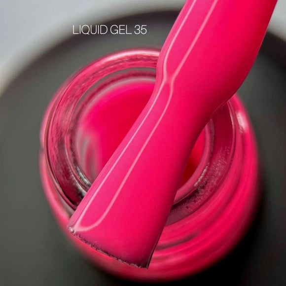 Saga Liquid Gel №35 Neon Pink 15ml