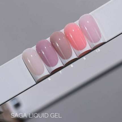 Saga Liquid Gel №09 Coral 15ml