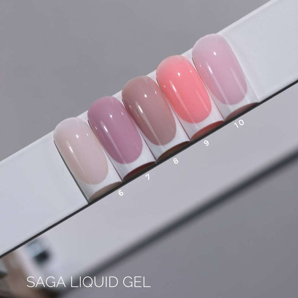 Saga Liquid Gel Nr. 08 Milky Beige 15ml