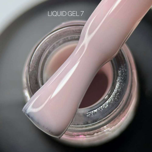 Saga Liquid Gel №07 Milky Creme 15ml