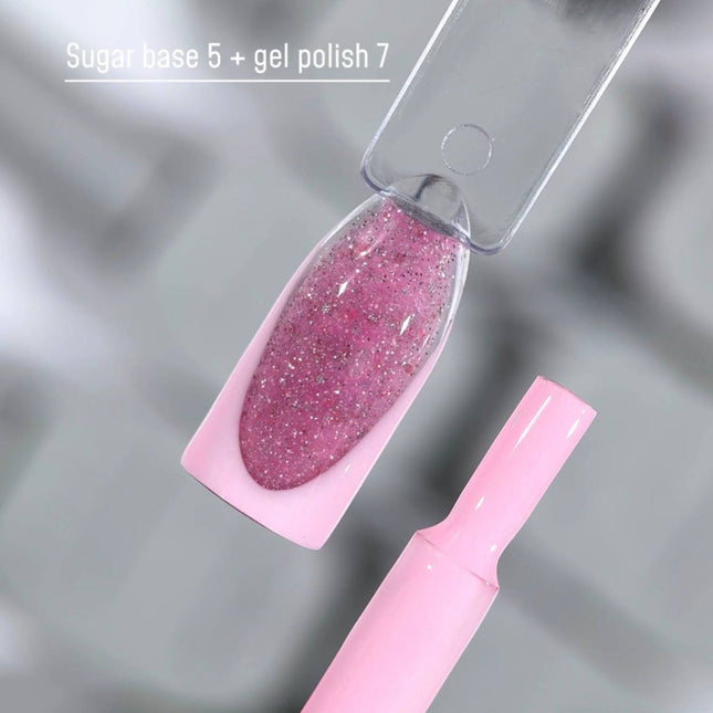 Saga Leaf Grundlack №01 Lebhaftes Blau mit Silberfolie 9ml
