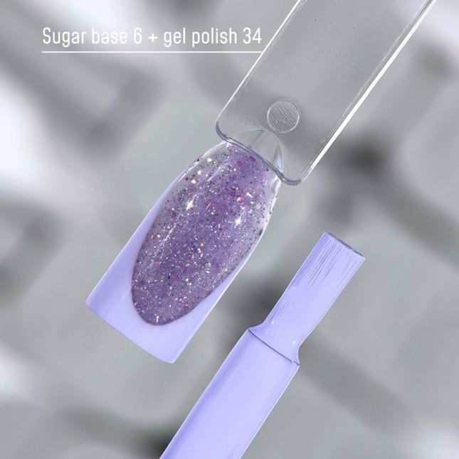 Saga Leaf Grundlack №01 Lebhaftes Blau mit Silberfolie 9ml