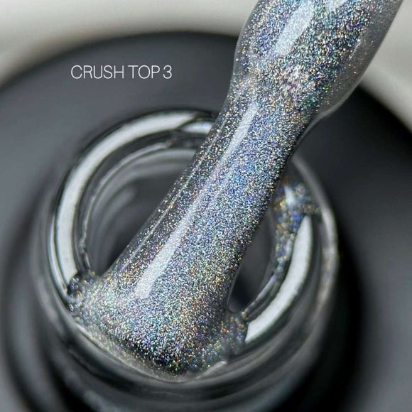 Saga Топ Crush №01 з фіолетово-блакитним шиммером 9 мл