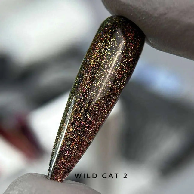 Saga Cat Eye Wild Nr. 2 Dunkel Lila Gold 9ml