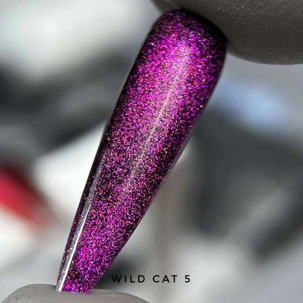 Saga Cat Eye Wild Nr. 5 Violett Gold 9ml