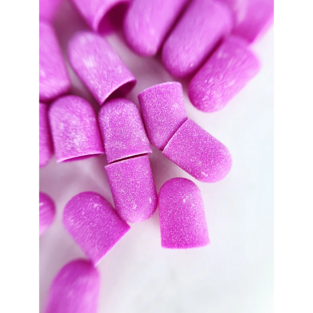 Sand cap - 10*15mm Size:S set 5 pcs - Violet 180 grit - Sanding caps
