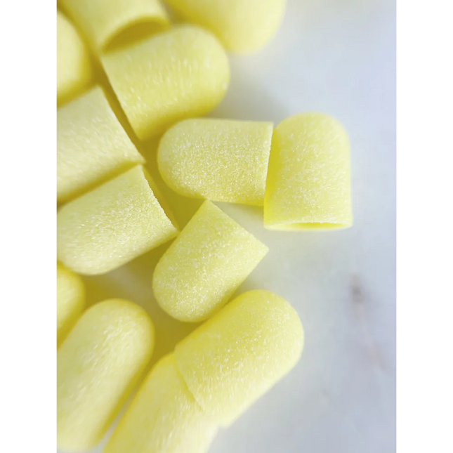 Sand cap - 10*15mm Size:S set 5 pcs - Yellow 120 grit - Sanding caps