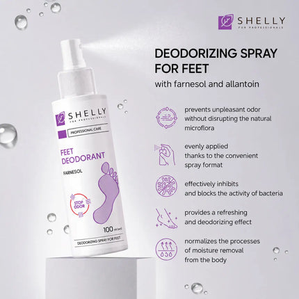 Regenerierende Fußcreme mit Allantoin, Bambusextrakt und Sheabutter Shelly 250 ml