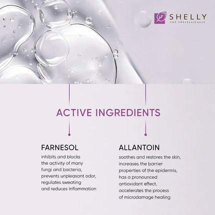 Regenerierende Fußcreme mit Allantoin, Bambusextrakt und Sheabutter Shelly 250 ml