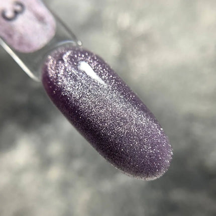 Edler Cat-Eye-Glitzer №3 Cold Lavender 9ml