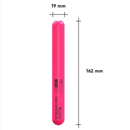 Straight plastic base for nail file Staleks EXPERT 20
