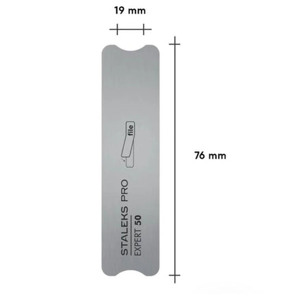Короткая металлическая основа для пилочки Staleks EXPERT 50