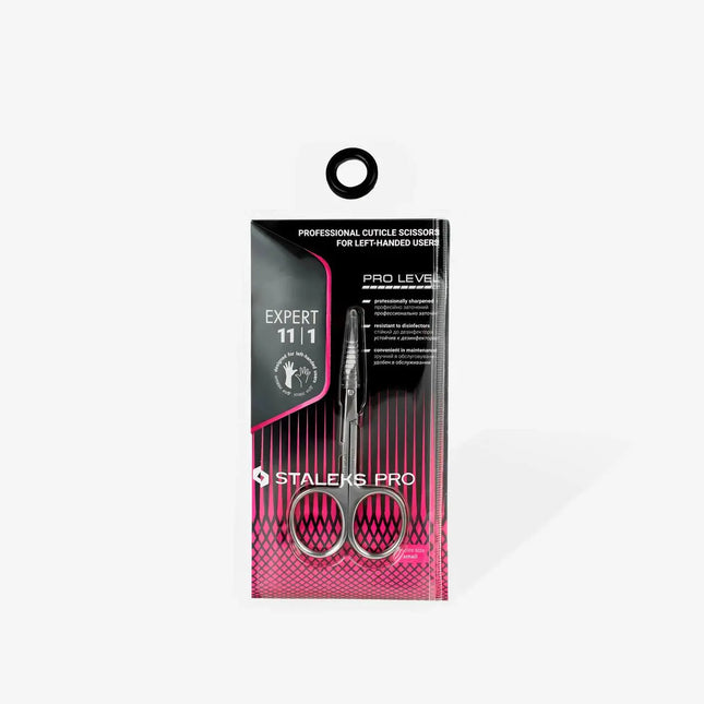 Staleks Cuticle Scissors for Left Hand Expert 11 Type 1