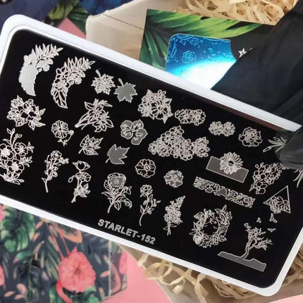 Starlet Stamping Platte №152