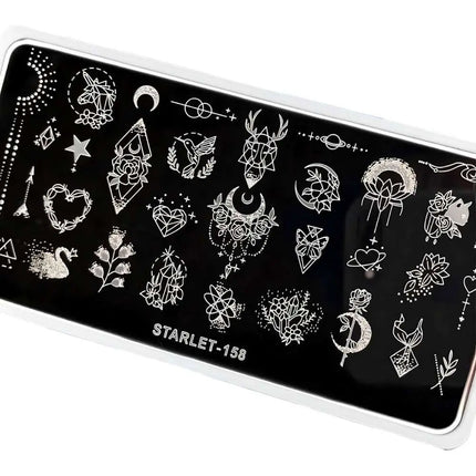 Starlet Stamping Plate №158