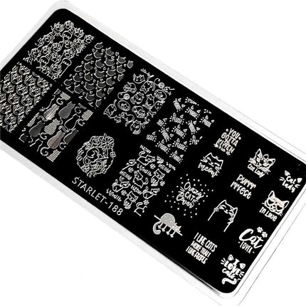 Starlet Stamping Plate №188