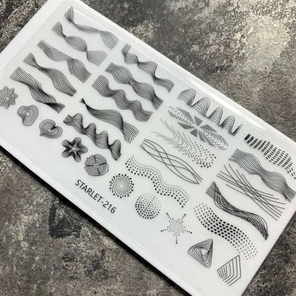 Starlet Stamping Plate №216